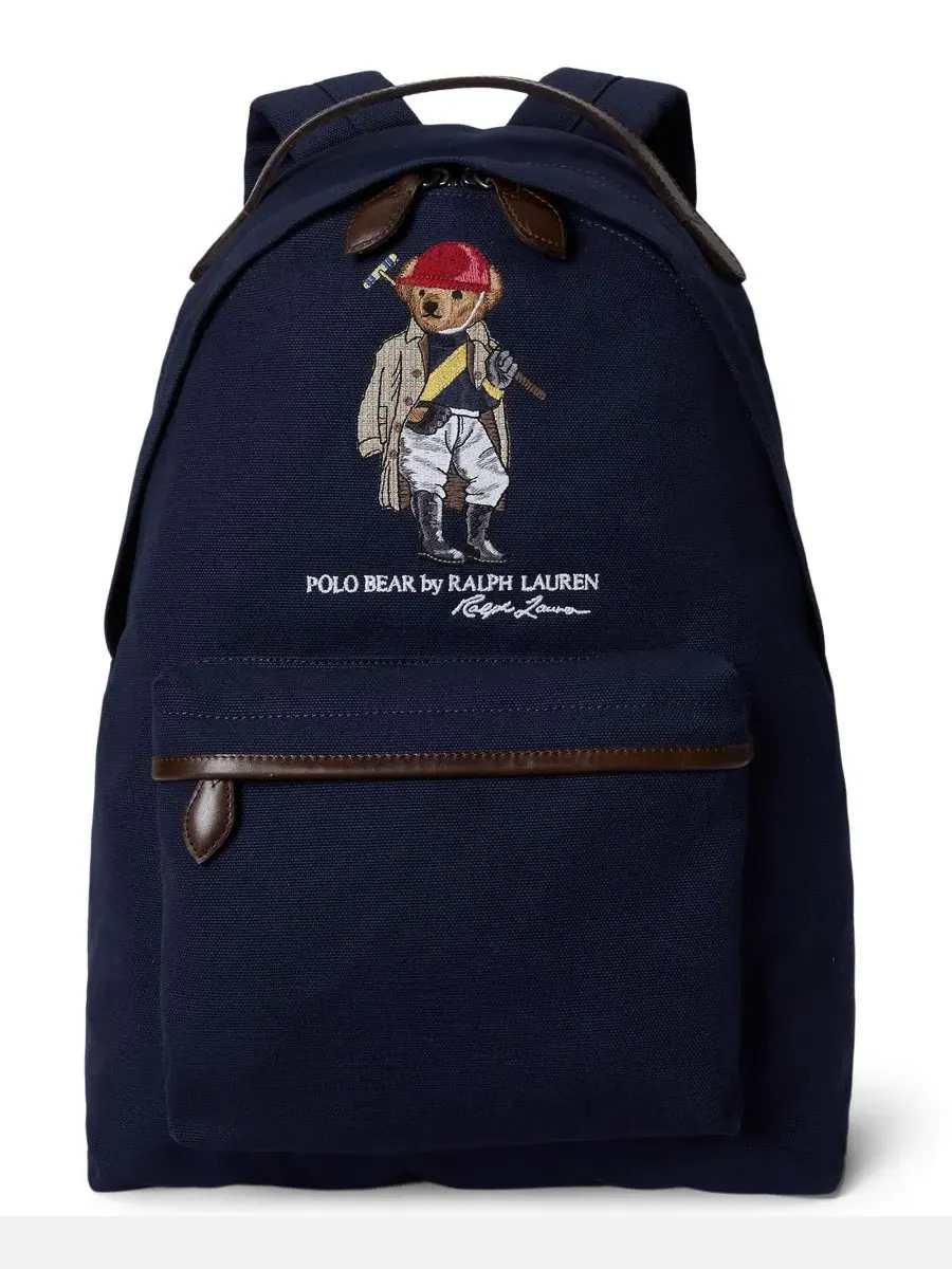 Рюкзак мужской Polo Ralph Lauren Bear натуральная кожа