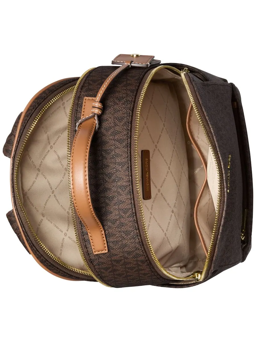 Рюкзак женская искусственная кожа Michael Kors Sable Signature Logo — изображение 3 из 3, коричневый