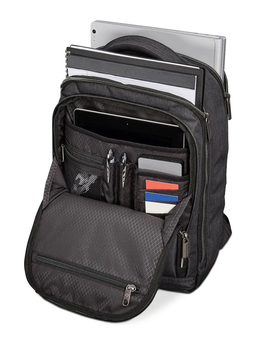 Рюкзак женский Samsonite искусственная кожа — изображение 6 из 8, темно-серый