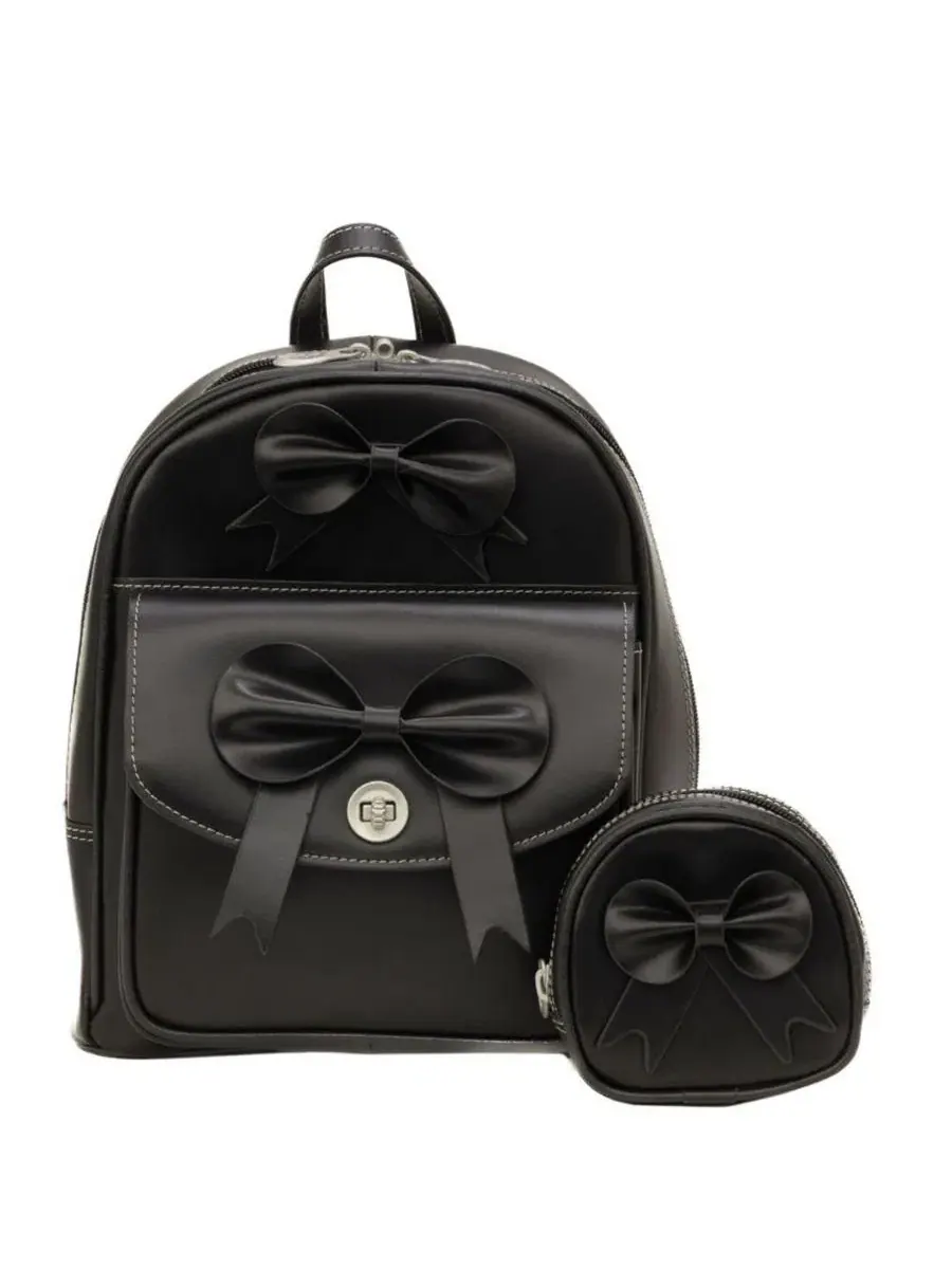 Рюкзак мини с бантом Acadia Mini Bow Backpack McKlein