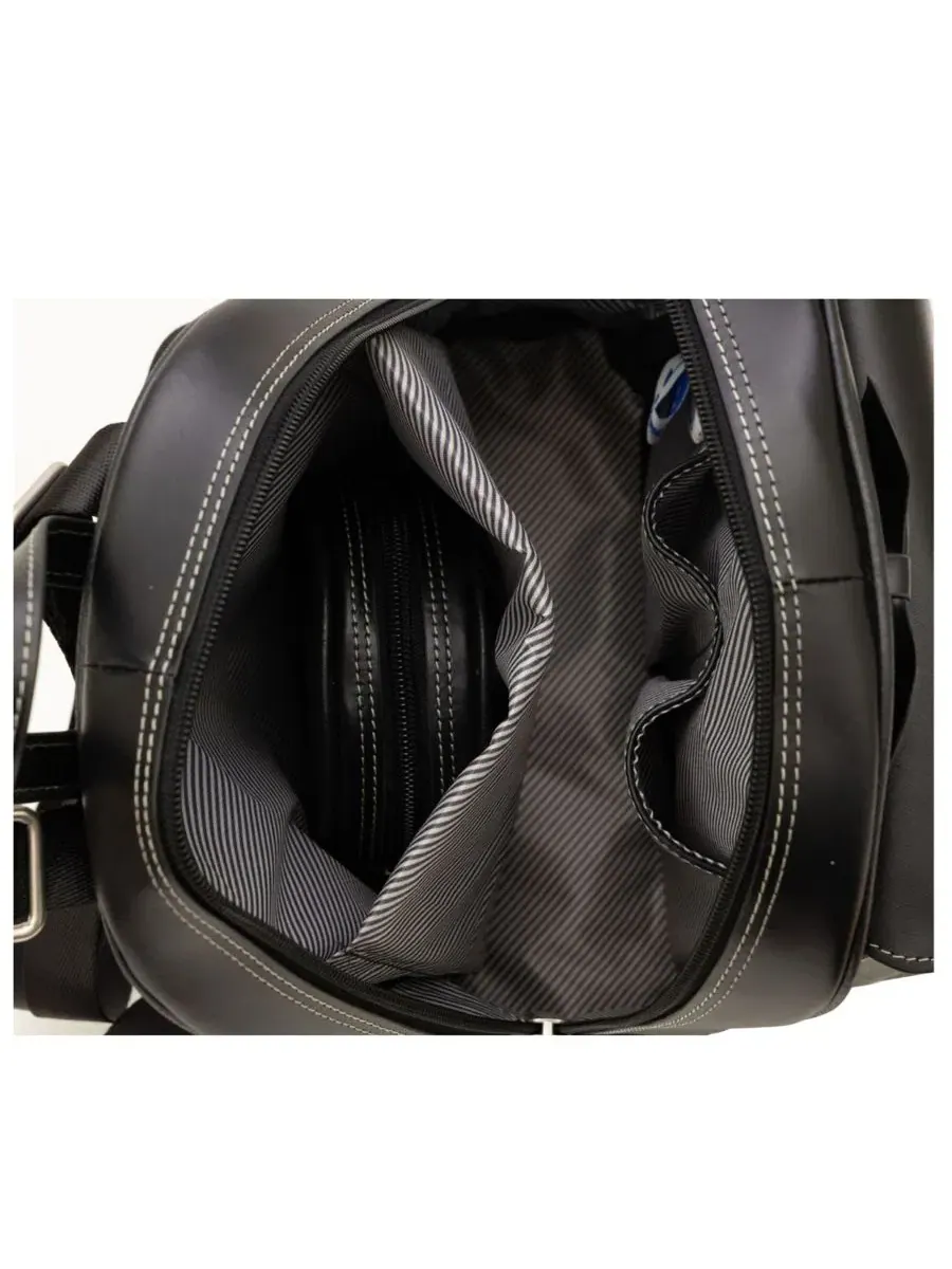 Рюкзак мини с бантом Acadia Mini Bow Backpack McKlein — изображение 3 из 4, черный