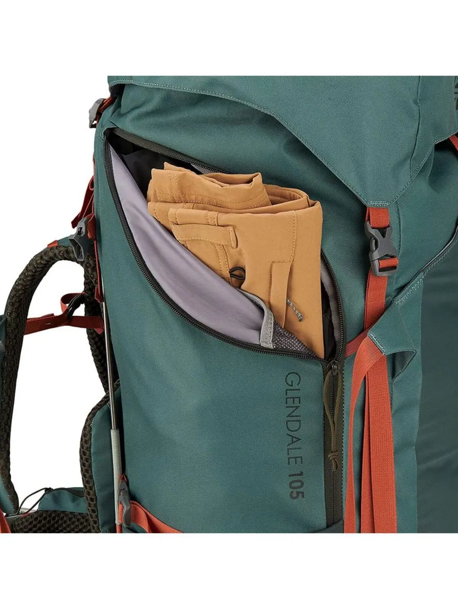 Рюкзак Glendale 105L, экспедиционный рюкзак объемом более 75 л Kelty — изображение 7 из 8, зеленый