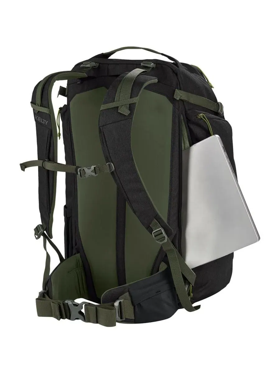 Рюкзак дорожный 40 л с U-образной молнией Redwing 40L Traveler Kelty — изображение 2 из 8, черный