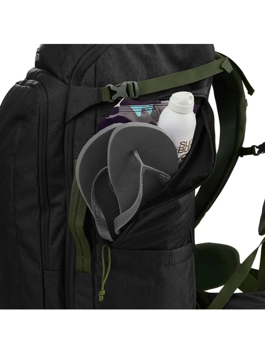 Рюкзак дорожный 40 л с U-образной молнией Redwing 40L Traveler Kelty — изображение 6 из 8, черный