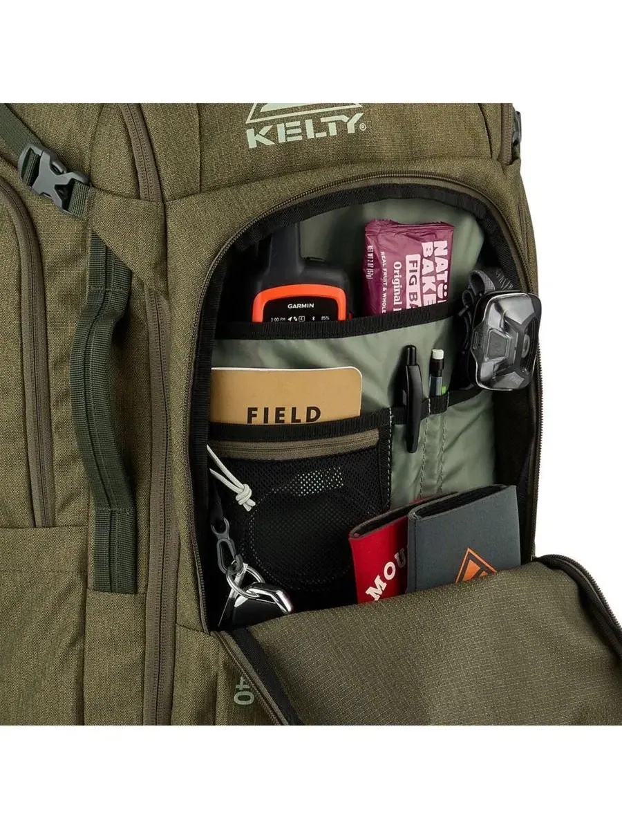 Рюкзак 40 л с U-образной молнией Redwing 40L Traveler Kelty — изображение 6 из 8, оливковый