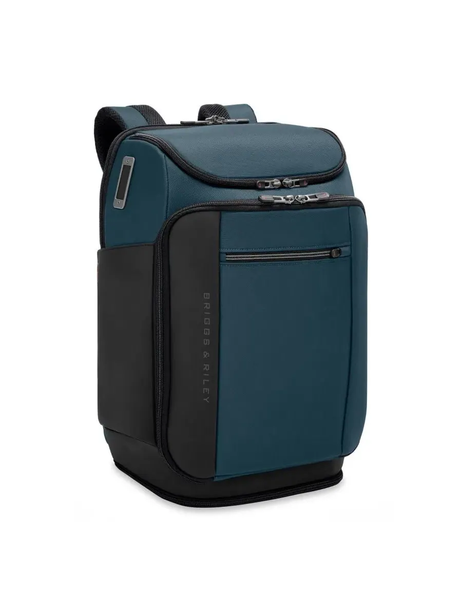 Дорожный рюкзак с системой U-Zip, модель ZDX U-Zip Small Travel Backpack Briggs & Riley — изображение 2 из 13, океанский