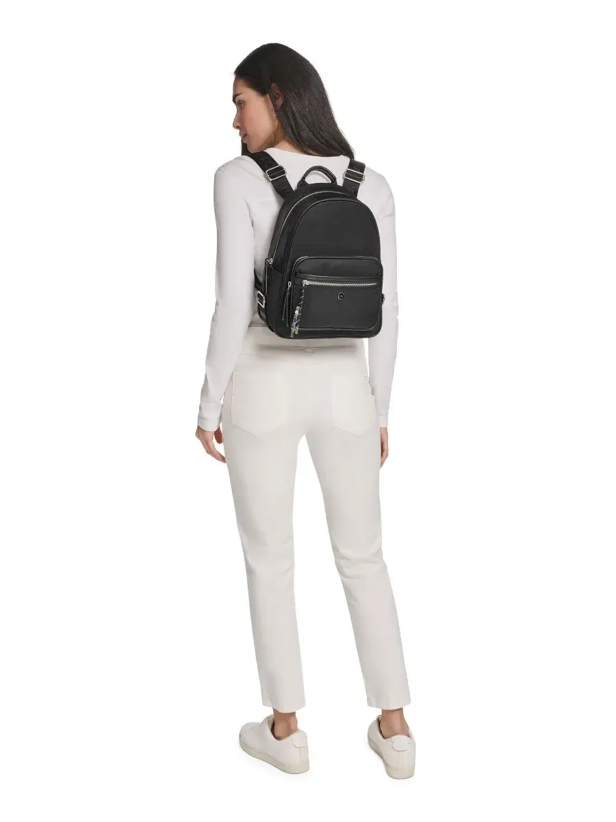 Рюкзак Calvin Klein Caius Zipper Backpack — изображение 5 из 5, черный/серебристый