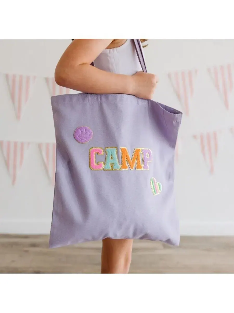 Сумка-шопер Camp Patch Tote Sweet Wink — изображение 2 из 4, фиолетовый