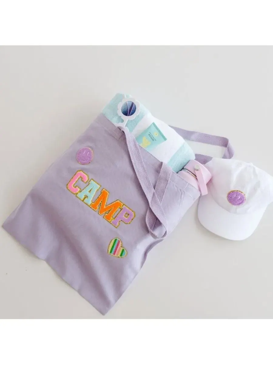 Сумка-шопер Camp Patch Tote Sweet Wink — изображение 3 из 4, фиолетовый