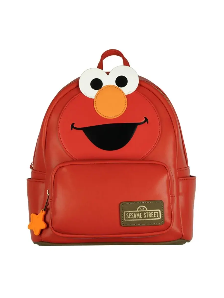 Рюкзак-мини с персонажем, 28 см, с принтом, Elmo 11 Inch Mini Backpack Sesame Street