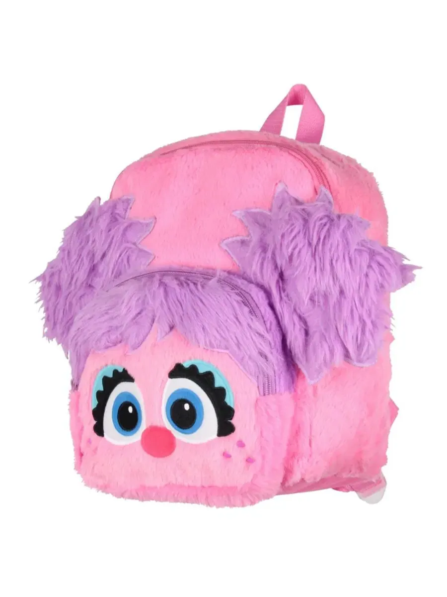 Рюкзак детский с плюшевой отделкой Abby Cadabby Smile Face Sesame Street — изображение 2 из 2, розовый
