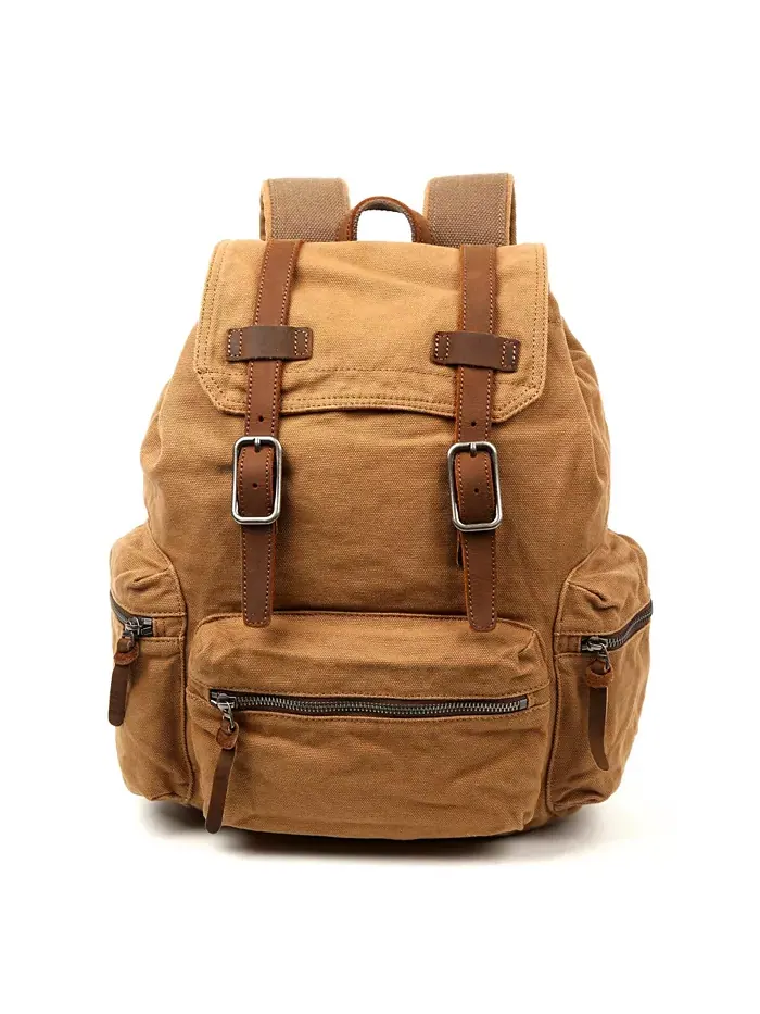 Рюкзак Silent Trail из хлопка TSD BRAND — изображение 13 из 18, серый