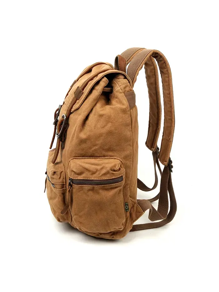 Рюкзак Silent Trail из хлопка TSD BRAND — изображение 15 из 18, серый
