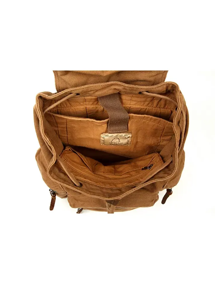Рюкзак Silent Trail из хлопка TSD BRAND — изображение 16 из 18, серый