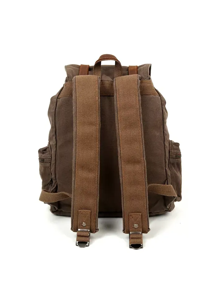 Рюкзак Silent Trail из хлопка TSD BRAND — изображение 10 из 18, серый