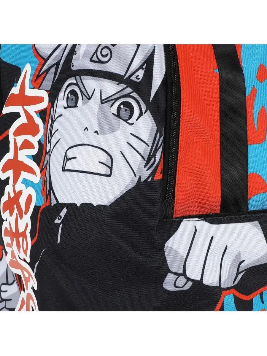 Рюкзак с принтом Naruto Shippuden Naruto — изображение 9 из 11, черный белый