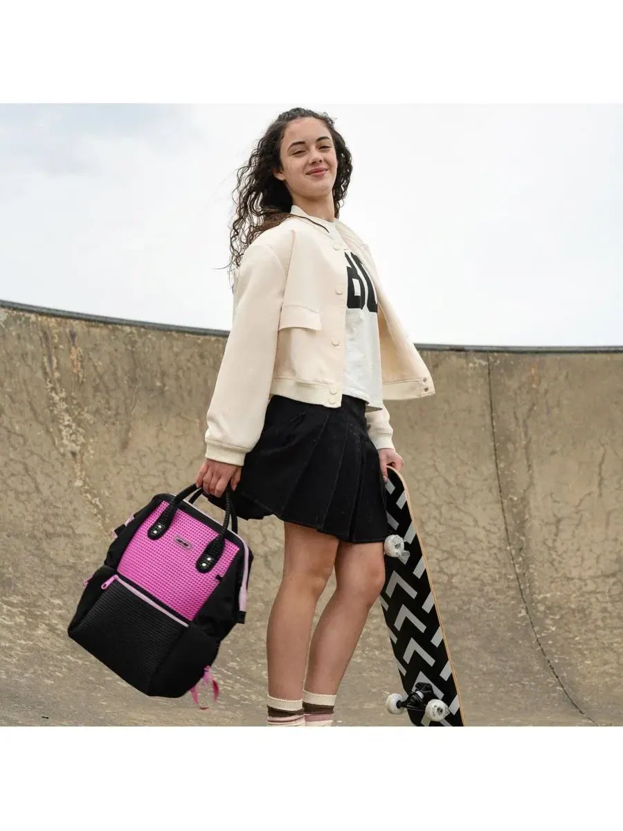 Рюкзак Master с моделью Tall Backpack Light+Nine — изображение 2 из 3, розовый