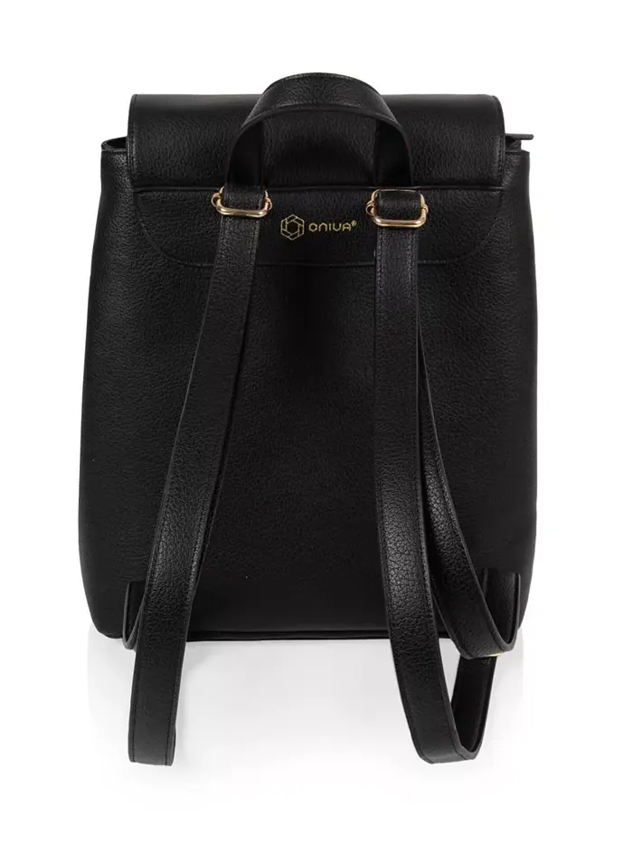 7-литровый городской мини-рюкзак-холодильник Downtown Mini Backpack Cooler Oniva — изображение 5 из 7, черный