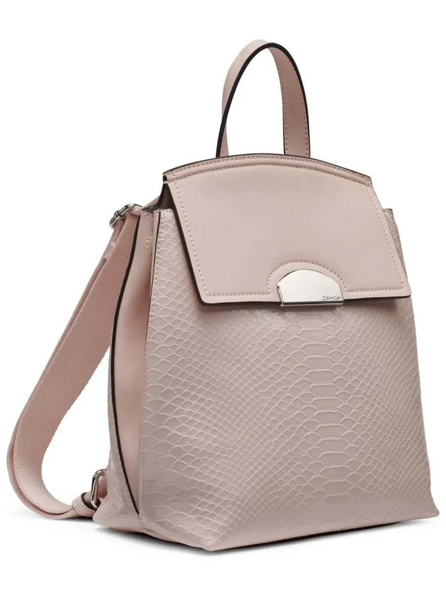 Рюкзак женский Calvin Klein Arabella Snake искусственная кожа — изображение 3 из 5, лепестковый