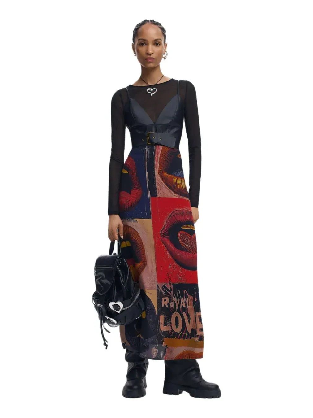 Рюкзак женский Desigual искусственная кожа — изображение 2 из 6, черный