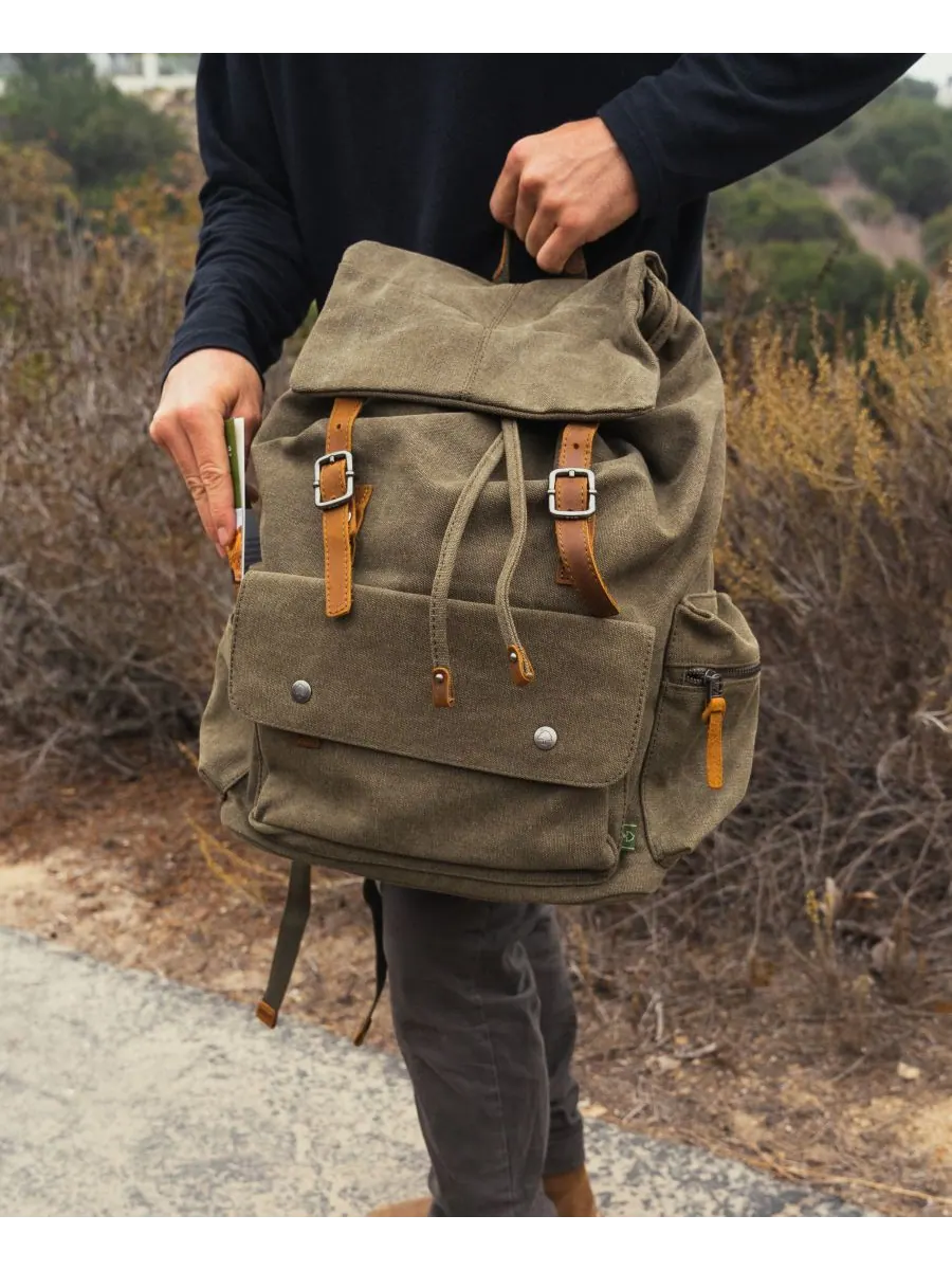 Рюкзак Coast Ranch TSD BRAND — изображение 6 из 7, оливковый