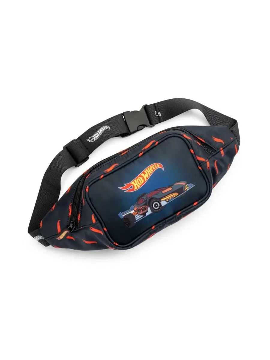 Поясная сумка с отделениями для машинок Race Team Hot Wheels — изображение 3 из 3, темно-синий