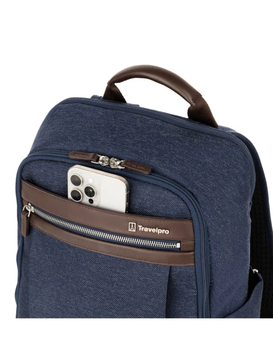 Рюкзак Platinum Elite Slim Travelpro — изображение 3 из 10, темно-синий