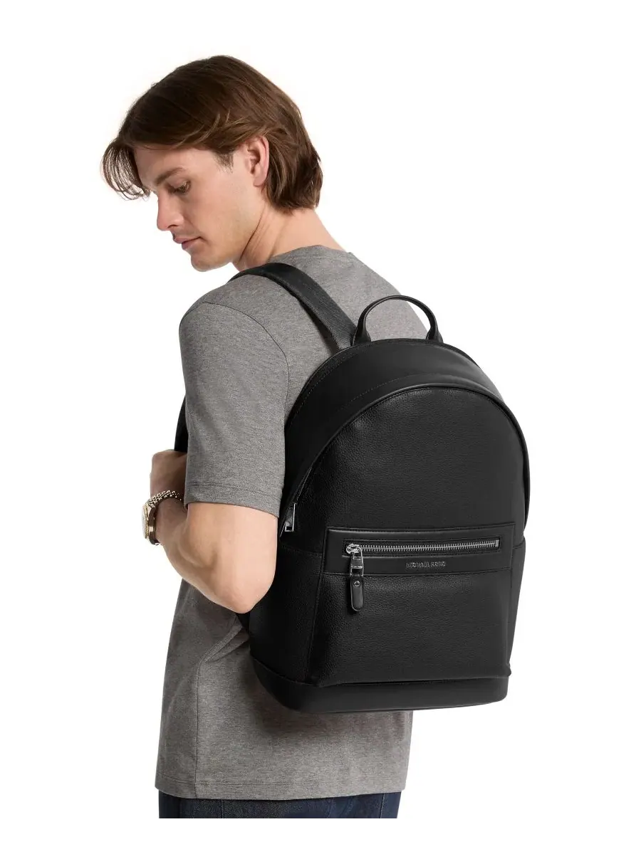 Рюкзак 100% кожа Michael Kors 13-15 — изображение 5 из 5, черный