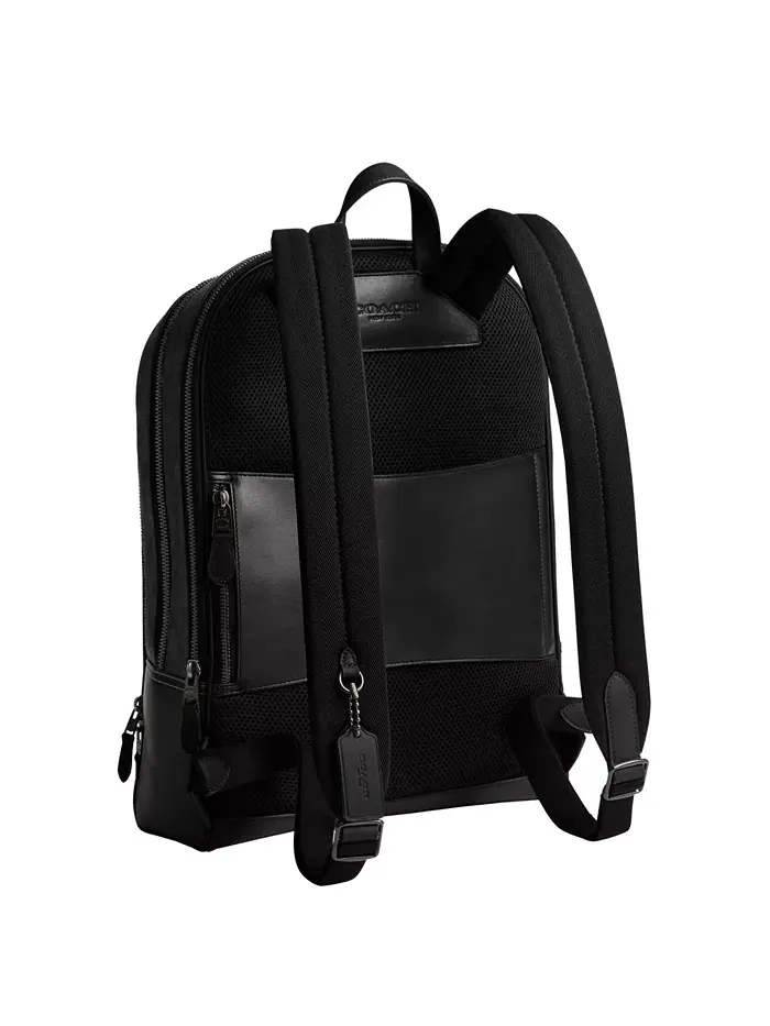 Рюкзак мужской Coach Gotham In Signature натуральная кожа — изображение 2 из 6