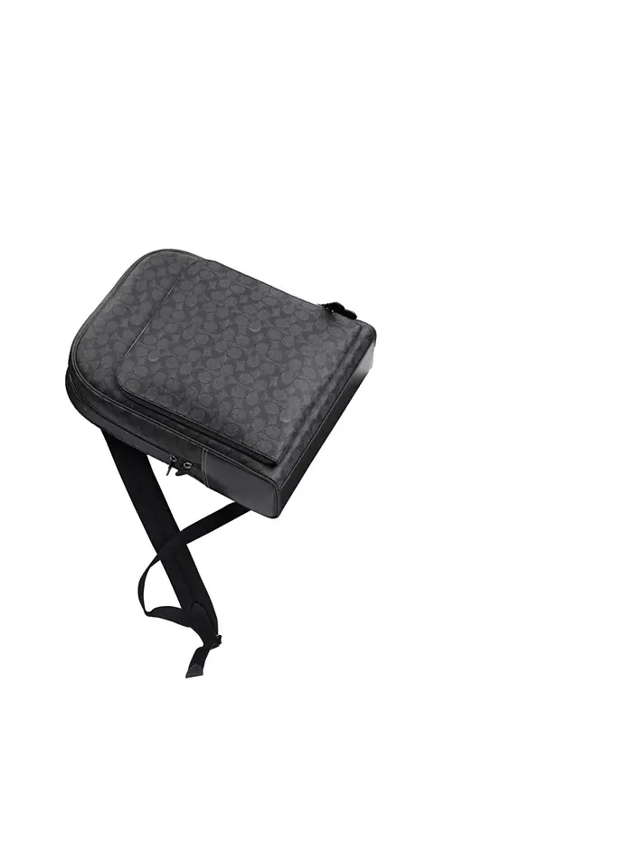 Рюкзак мужской Coach Gotham In Signature натуральная кожа — изображение 5 из 6