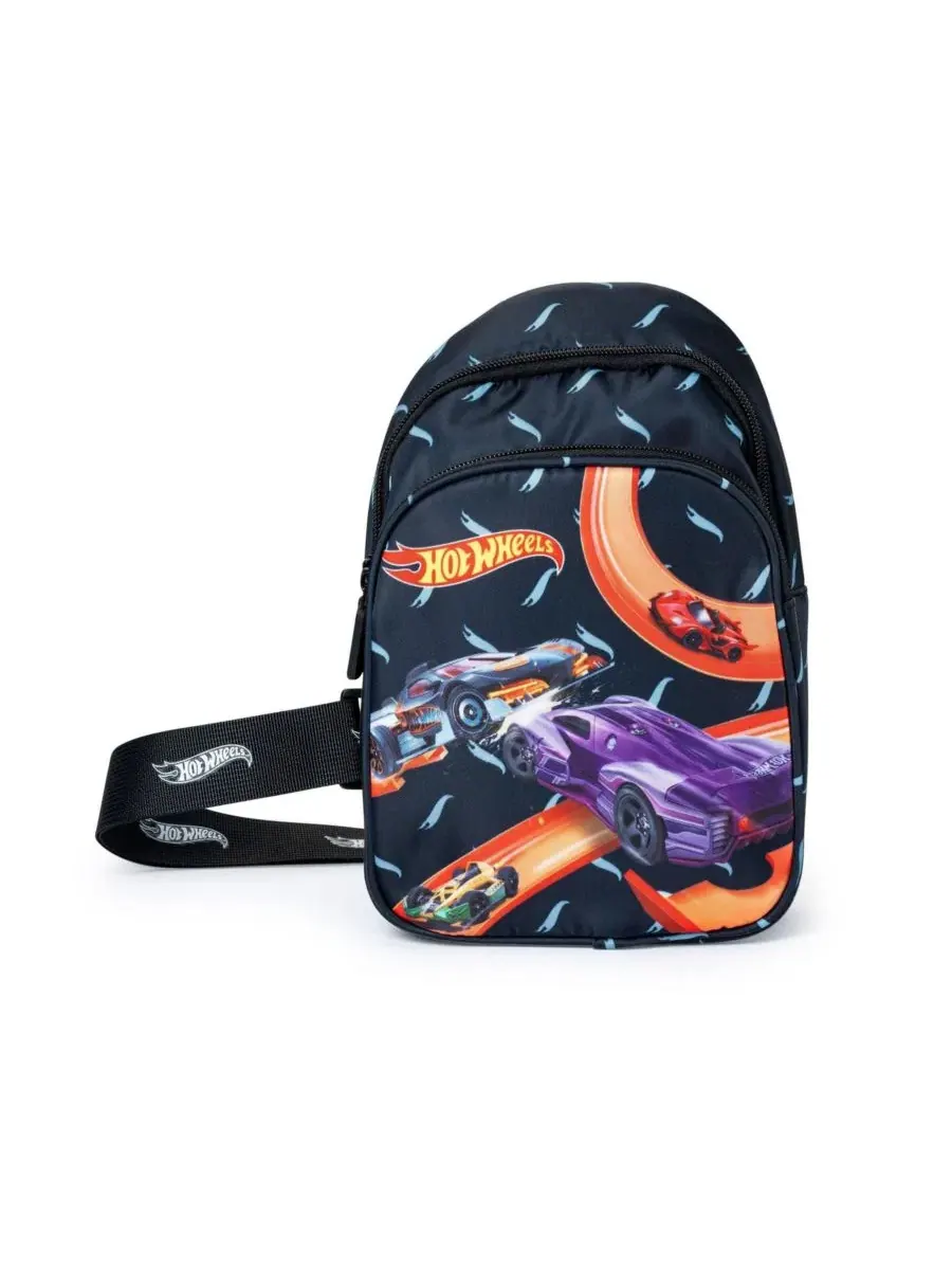 Сумка-слинг Hot Wheels Off the Track — синий