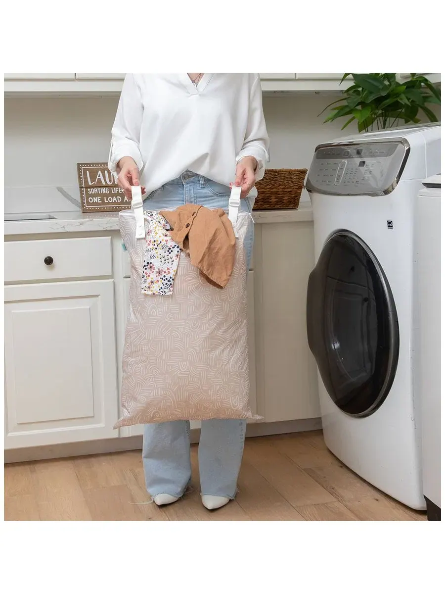 Сумка для влажных вещей Baby Wander Extra Large Bumkins — изображение 2 из 3, бежевый