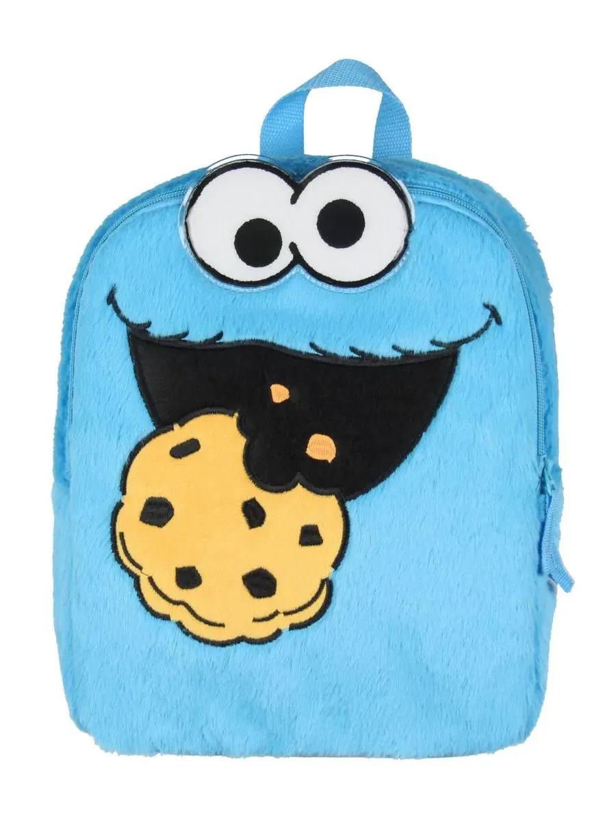 Рюкзак с плюшевым Коржиком Smile Face 30 см Sesame Street
