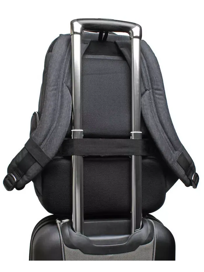 Рюкзак женский Samsonite Modern Utility 17 Paracycle — изображение 4 из 9, темно-серый