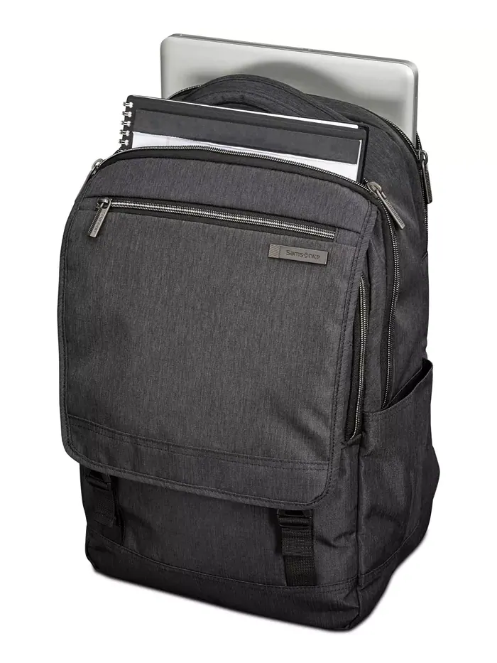 Рюкзак женский Samsonite Modern Utility 17 Paracycle — изображение 9 из 9, темно-серый