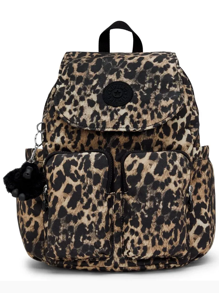 Рюкзак малый City Pocket Small Kipling, Wild Leopard