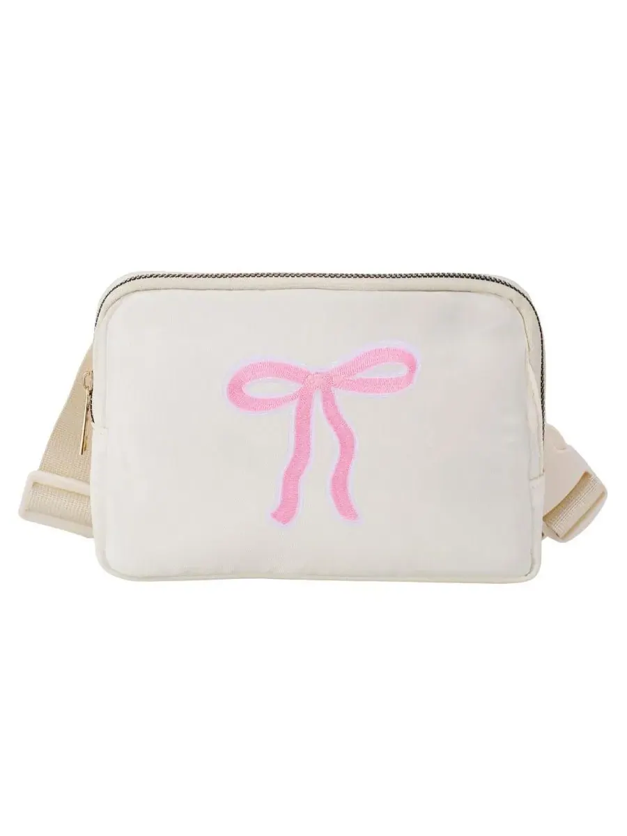 Поясная сумка с бантом Coquette Bow Patch Belt Bag Sweet Wink