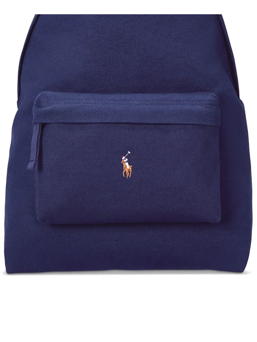 Рюкзак мужской Polo Ralph Lauren хлопок — изображение 4 из 5, темно-синий