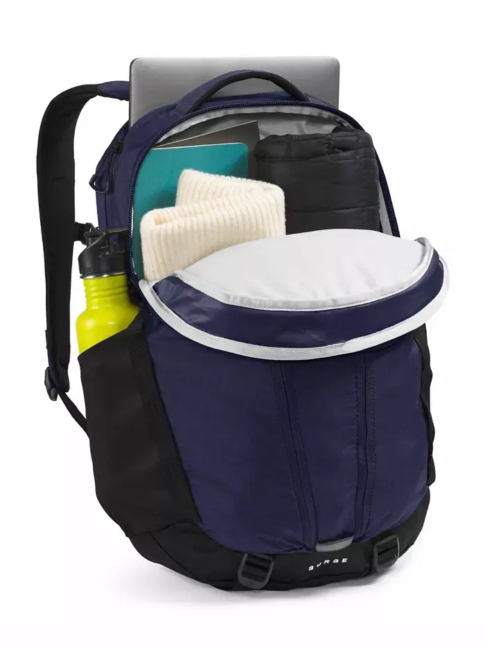 Рюкзак мужской The North Face Surge полиэстер — изображение 4 из 11, темно-синий черный