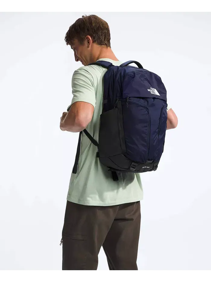 Рюкзак мужской The North Face Surge полиэстер — изображение 5 из 11, темно-синий черный