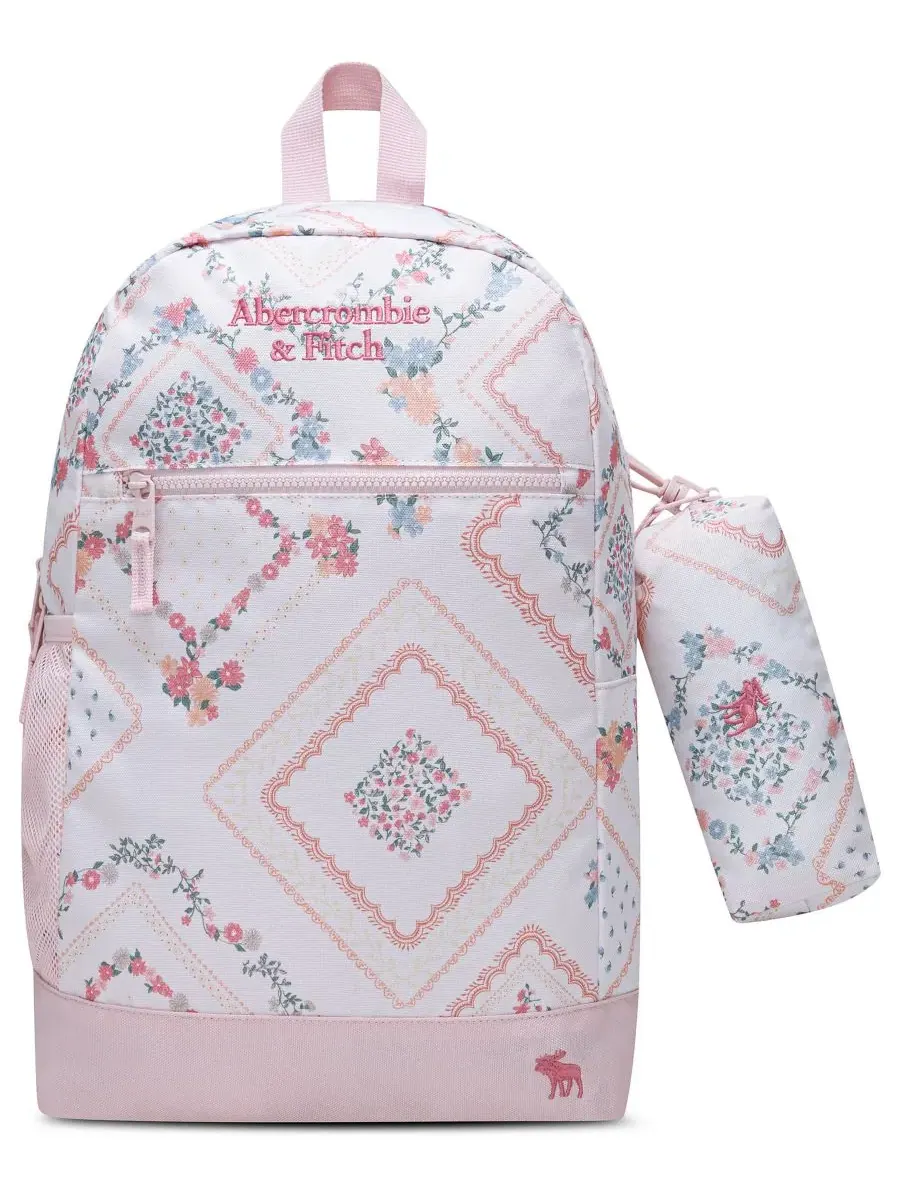 Рюкзак с отделением для ноутбука и съемным пеналом, модель Pencil Bag and Backpack abercrombie