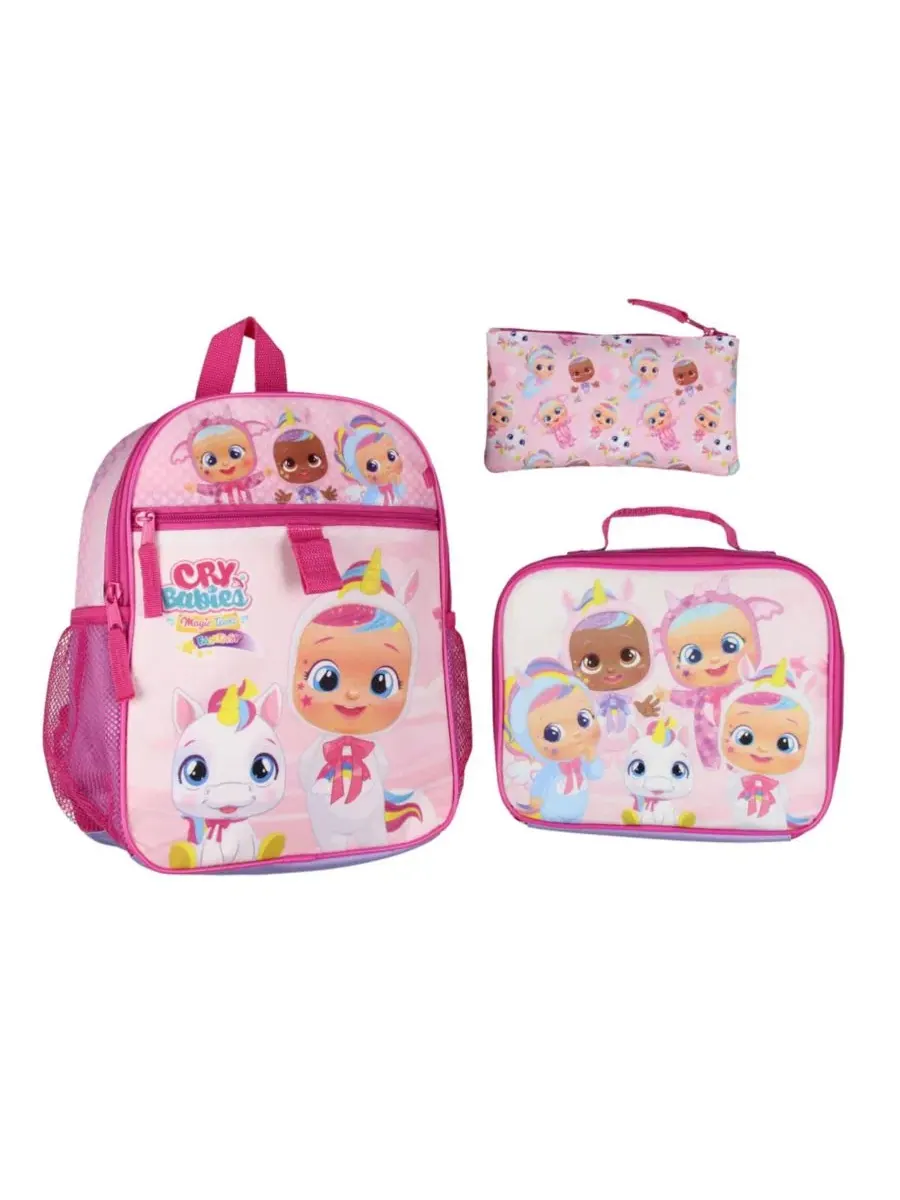 Рюкзак Cry Babies Magic Tears Characters Unicorn, 3 предмета