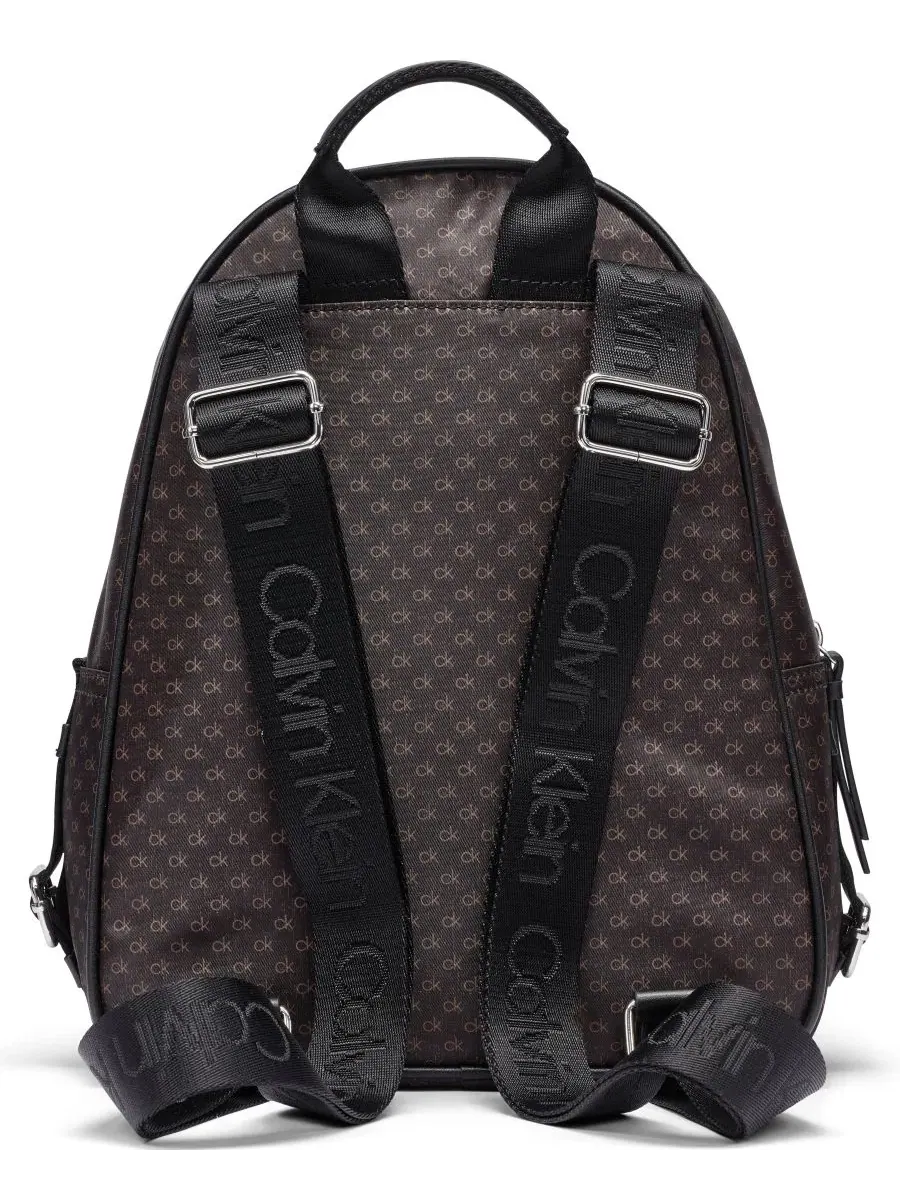 Рюкзак-мессенджер с верхней ручкой Caius Calvin Klein — изображение 2 из 5, коричневый хаки/черный