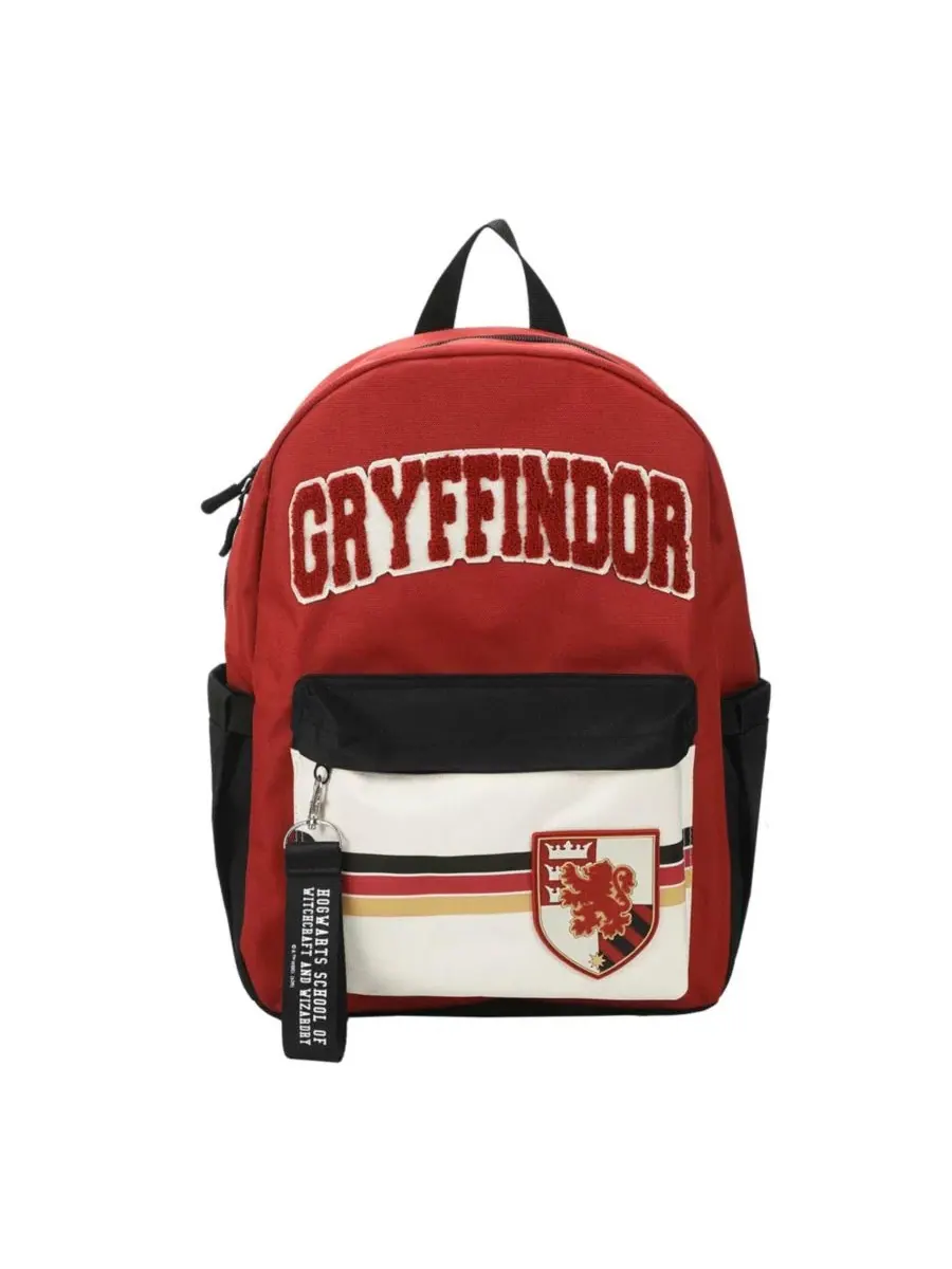 Рюкзак с принтом Gryffindor Crest Harry Potter — изображение 11 из 11, красный черный