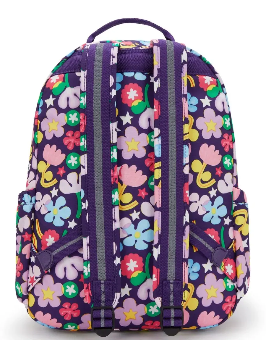 Рюкзак средний с отделением для ноутбука 15" Seoul Kipling, Fairy Flower — изображение 2 из 7