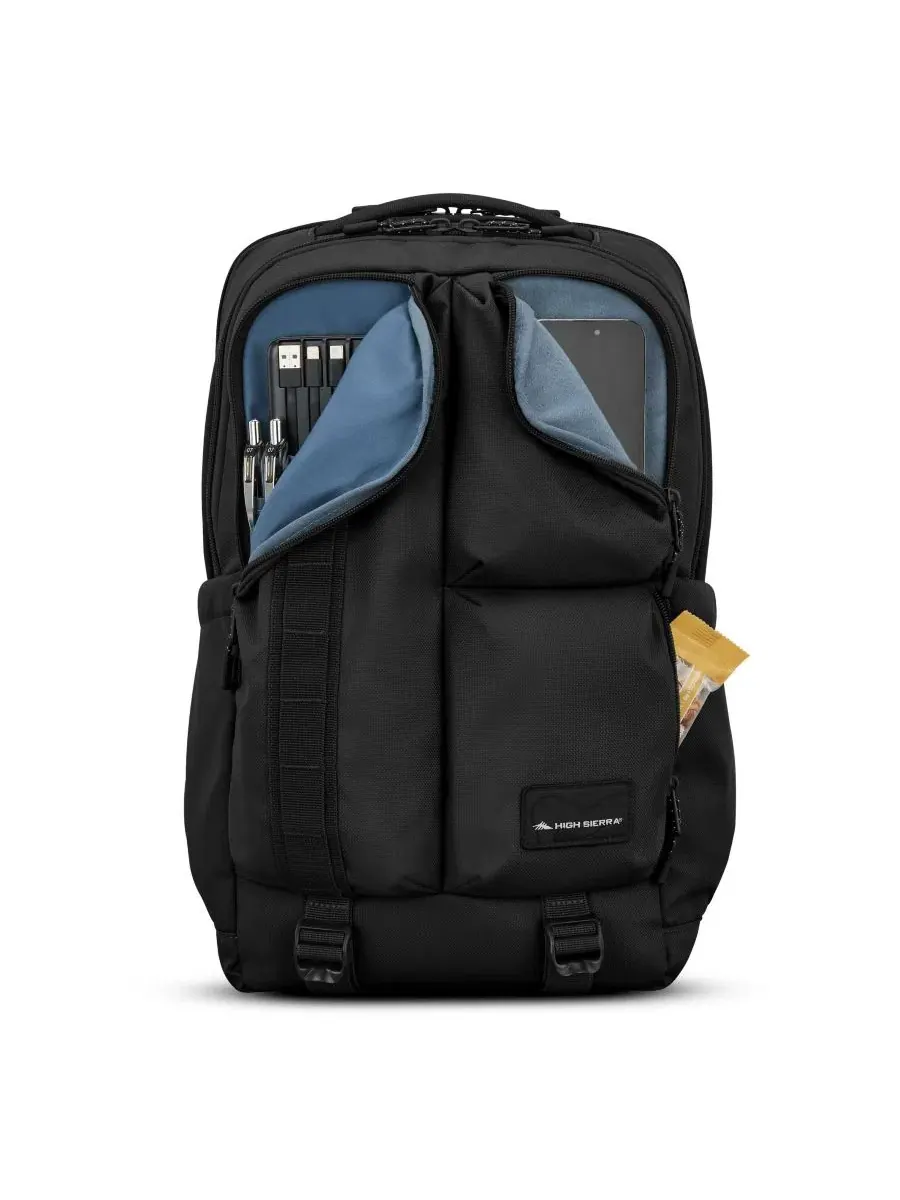 Рюкзак с ноутбуком Lineage 17" High Sierra — изображение 9 из 12, черный