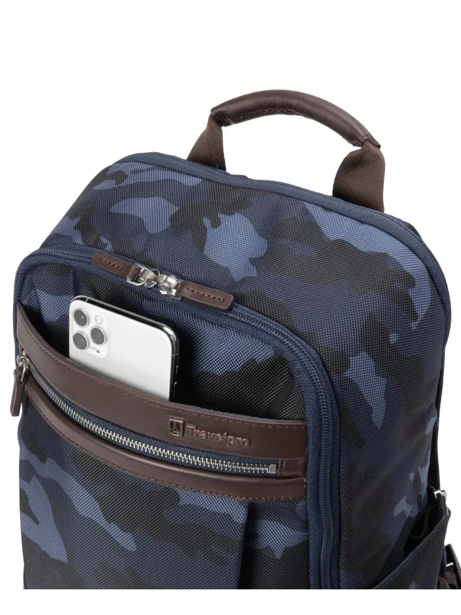 Рюкзак Platinum Elite 41 см Slim Travelpro — изображение 3 из 10, темно-синий