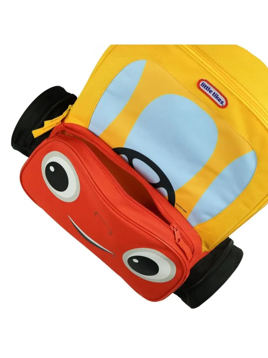 Рюкзак 16 дюймов с 3D колесами Cozy Coupe LOL Surprise! — изображение 3 из 3, желтый