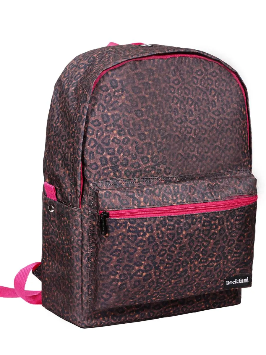 Классический рюкзак для ноутбука Rockland, цвет pinkleopard — изображение 2 из 5