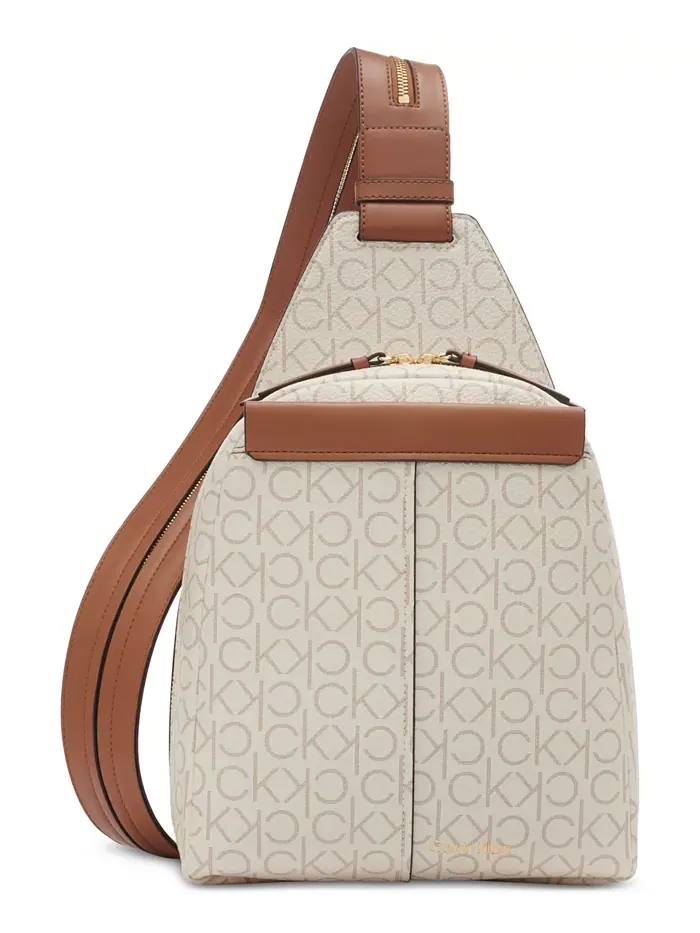 Рюкзак женский Calvin Klein Millie Signature Convertible Sling искусственная кожа